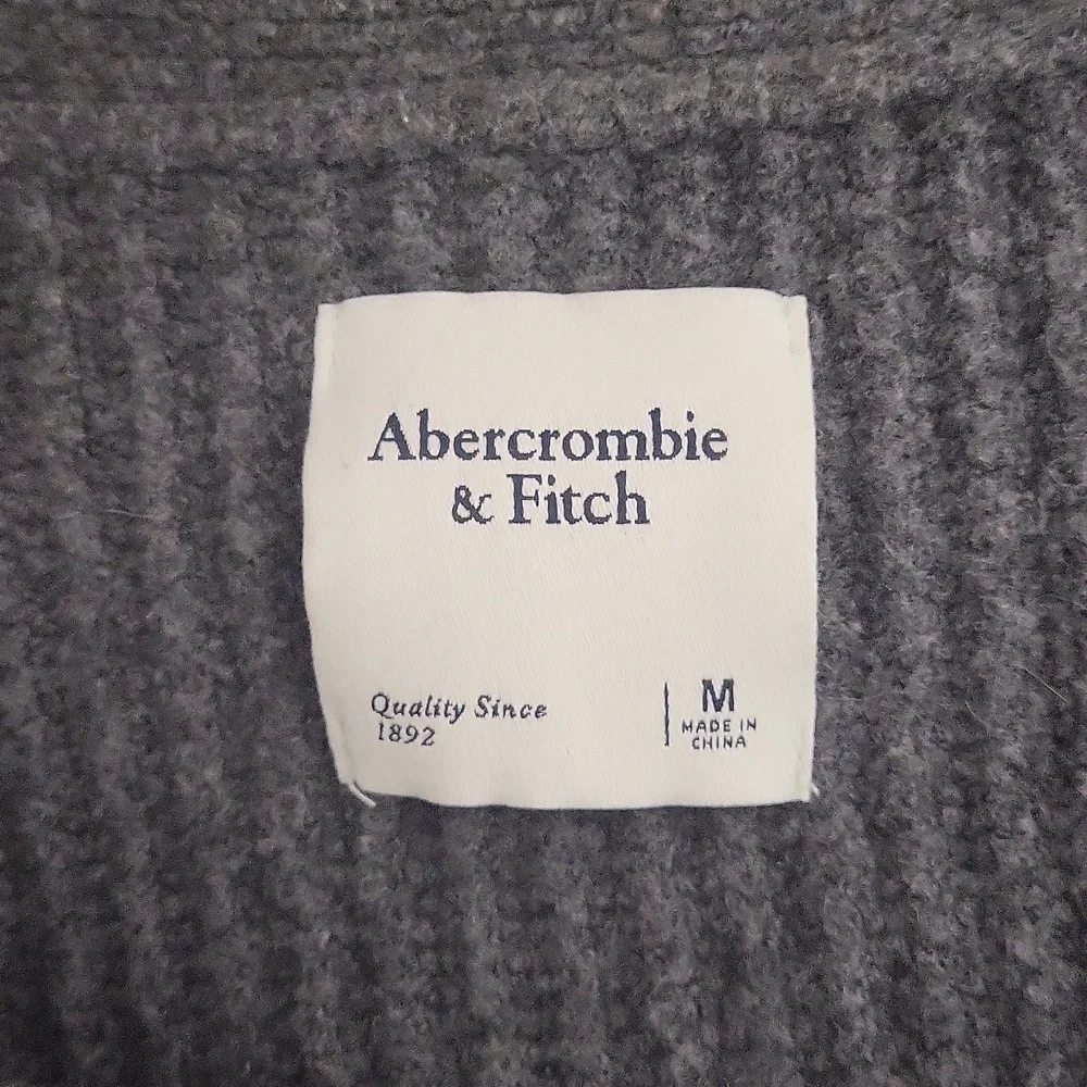 Abercrombie & Fitch‎ Womens M Wool Blend Sweater Cardigan Oversized Preppy